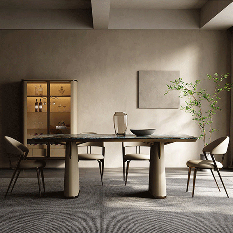 Home Dining Room Side Chair Open Back Dining Upholstered Chair