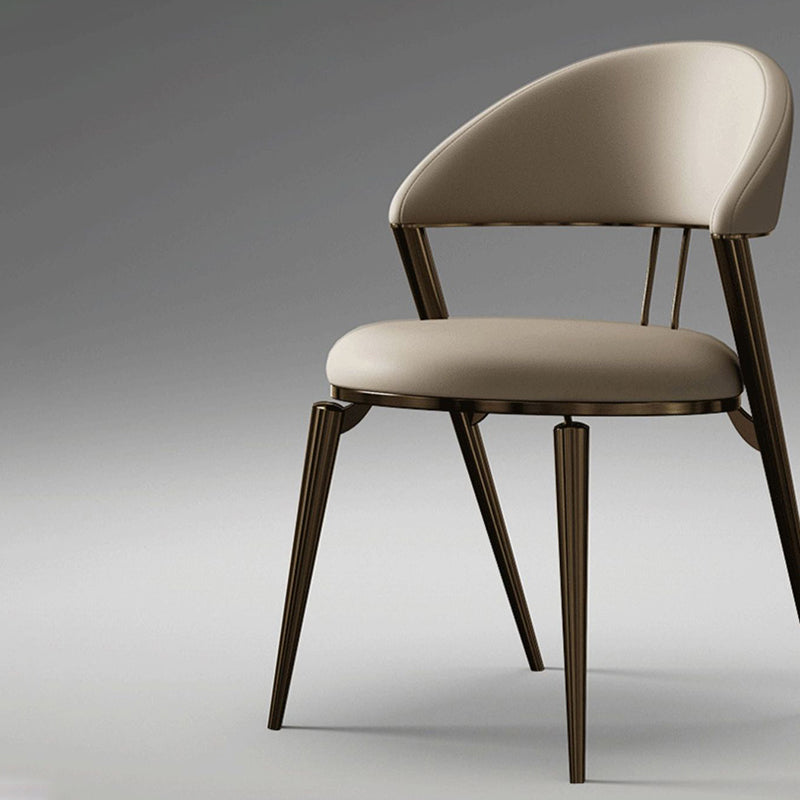 Home Dining Room Side Chair Open Back Dining Upholstered Chair