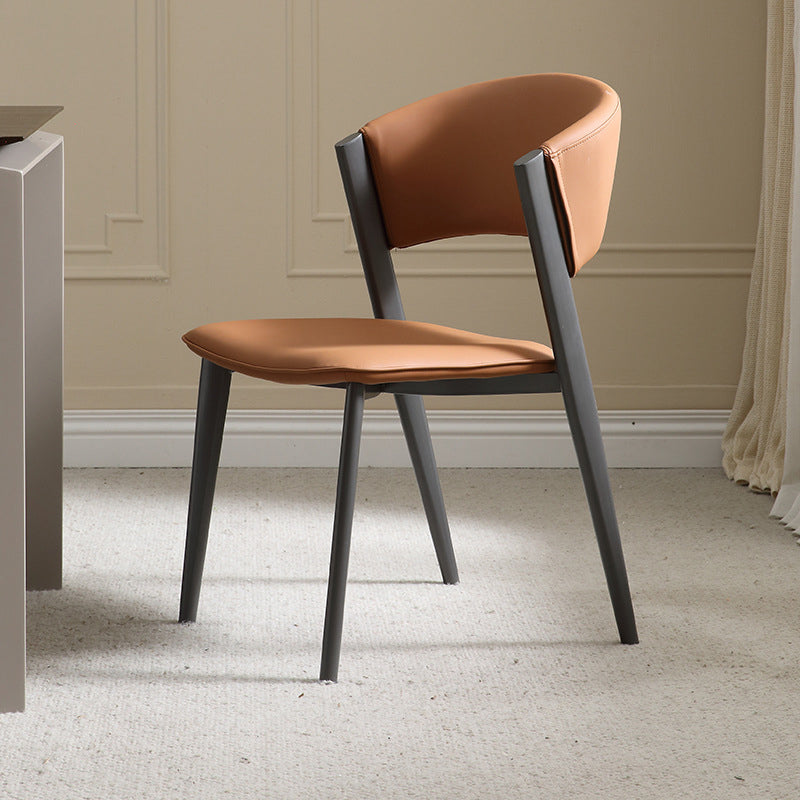 Contemporary Kitchen Dining Chairs Open Back Dining Side Chair