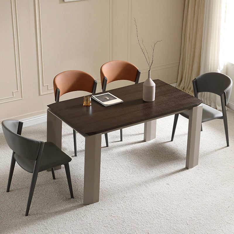 Contemporary Kitchen Dining Chairs Open Back Dining Side Chair