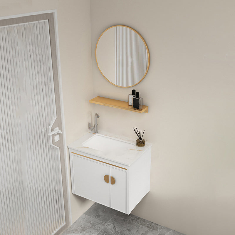 Gorgeous Sink Cabinet Free-standing Standard Space Saver Vanity with Mirror