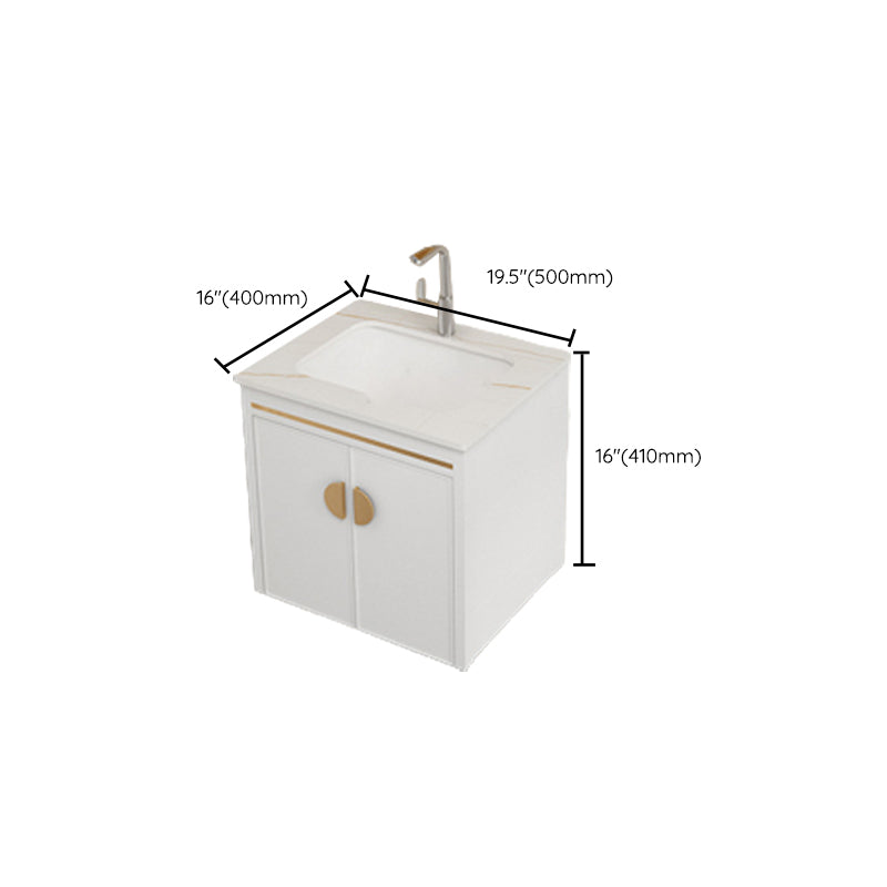 Gorgeous Sink Cabinet Free-standing Standard Space Saver Vanity with Mirror