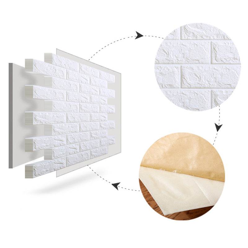 Modern Panel PVC 3D Embossed Self-Adhesive Paintable Indoor Wall Ceiling