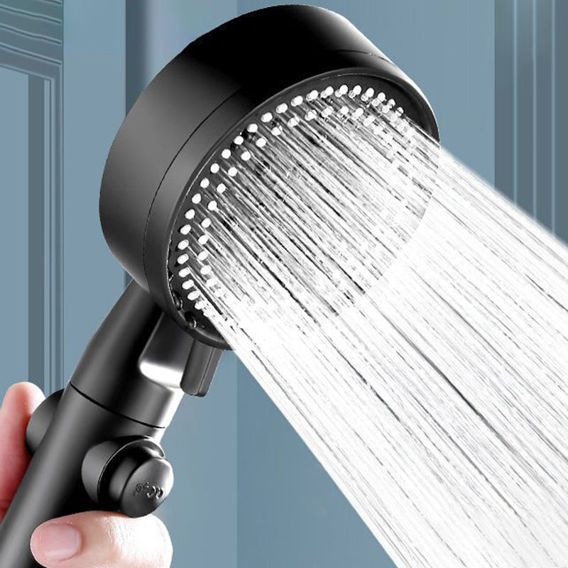 Plastic Bathroom Shower Head Adjustable Spray Pattern Shower Head