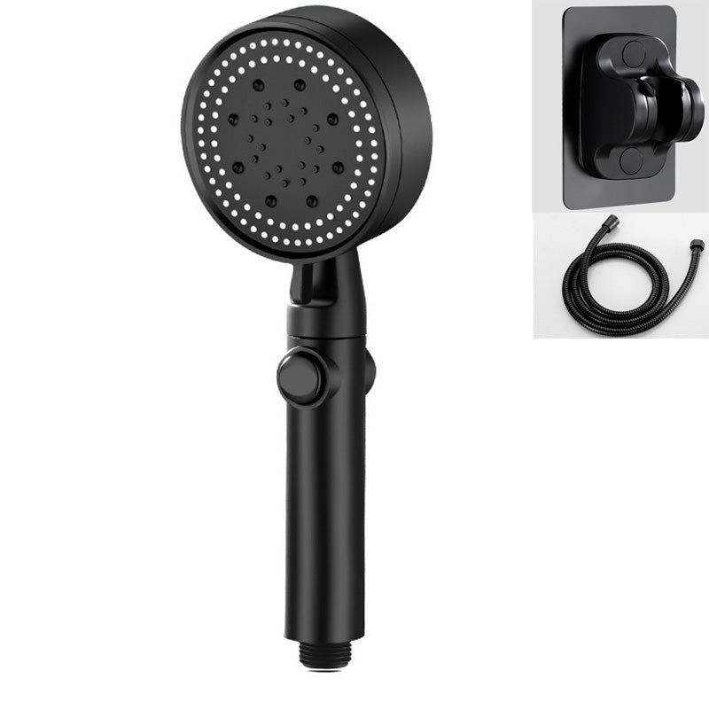 Plastic Bathroom Shower Head Adjustable Spray Pattern Shower Head