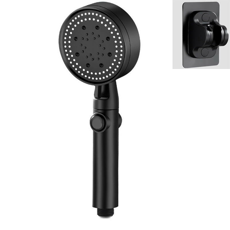 Plastic Bathroom Shower Head Adjustable Spray Pattern Shower Head