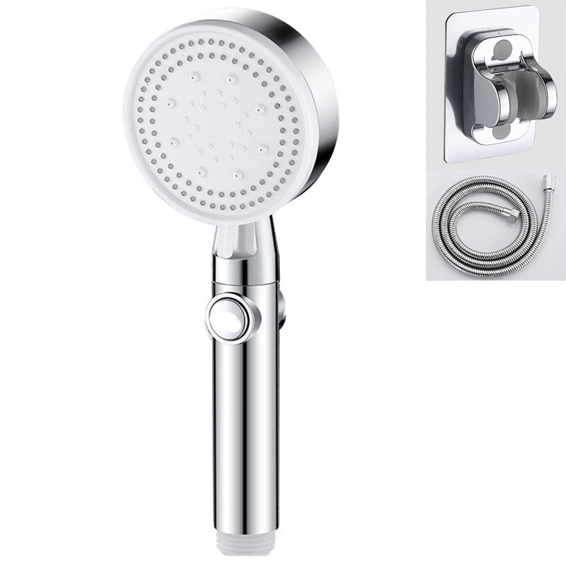 Plastic Bathroom Shower Head Adjustable Spray Pattern Shower Head