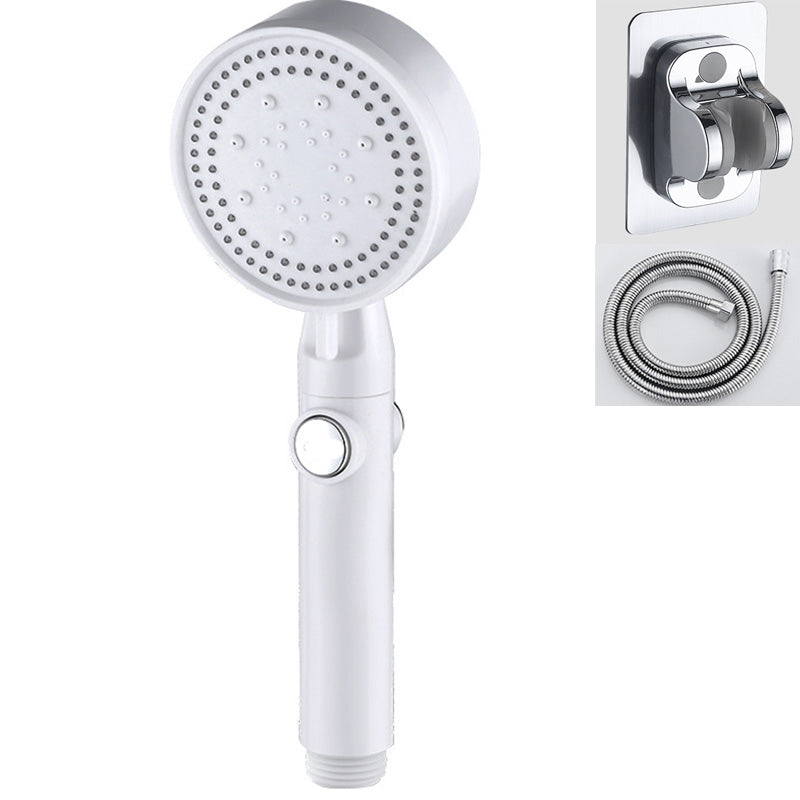 Plastic Bathroom Shower Head Adjustable Spray Pattern Shower Head