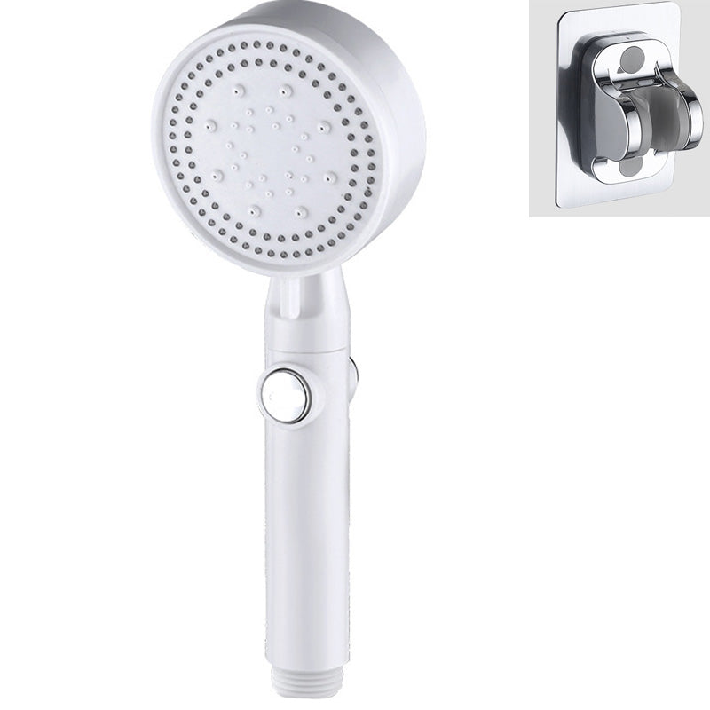 Plastic Bathroom Shower Head Adjustable Spray Pattern Shower Head