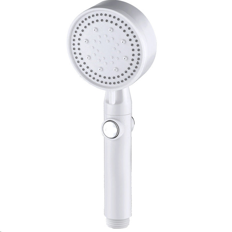 Plastic Bathroom Shower Head Adjustable Spray Pattern Shower Head