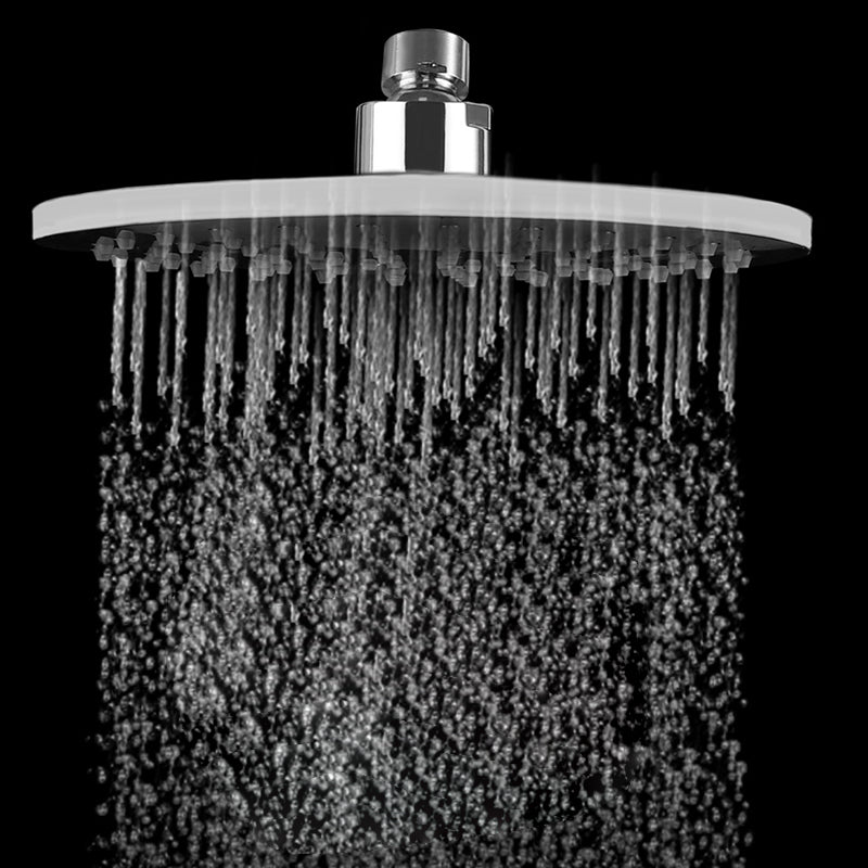 Bathroom Shower Head Round Rain Fall Ceiling Mounted Fixed Shower Head