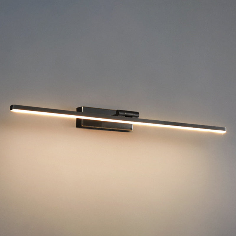 Metal Linear Vanity Lights Modern 1-Light Vanity Lighting for Bathroom