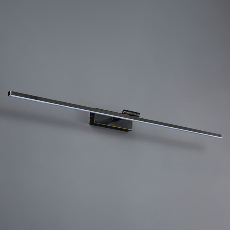 Metal Linear Vanity Lights Modern 1-Light Vanity Lighting for Bathroom