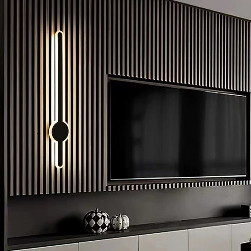 Metal Linear Vanity Wall Lights Modern 1-Light Vanity Wall Light Fixtures