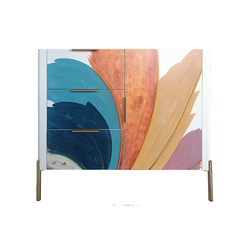 15.6-inch Width Modern Storage Chest Dresser Stone Storage Chest