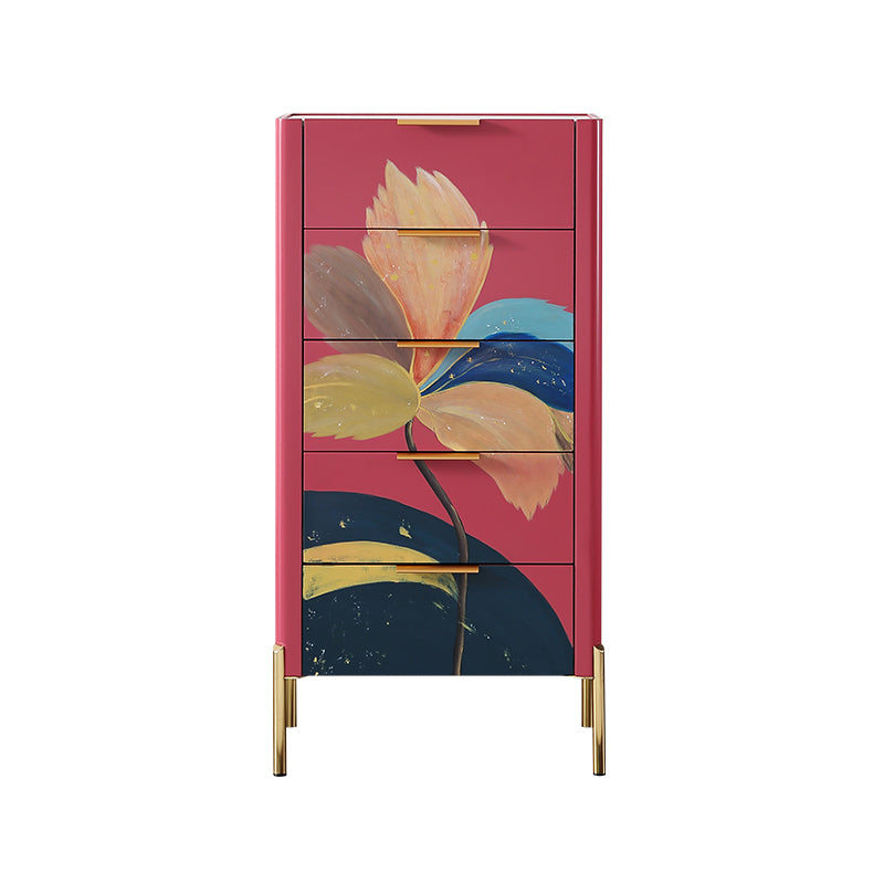 15.6-inch Width Modern Storage Chest Dresser Stone Storage Chest