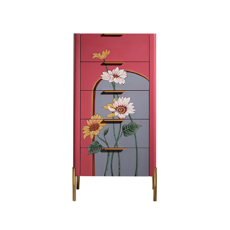 15.6-inch Width Modern Storage Chest Dresser Stone Storage Chest