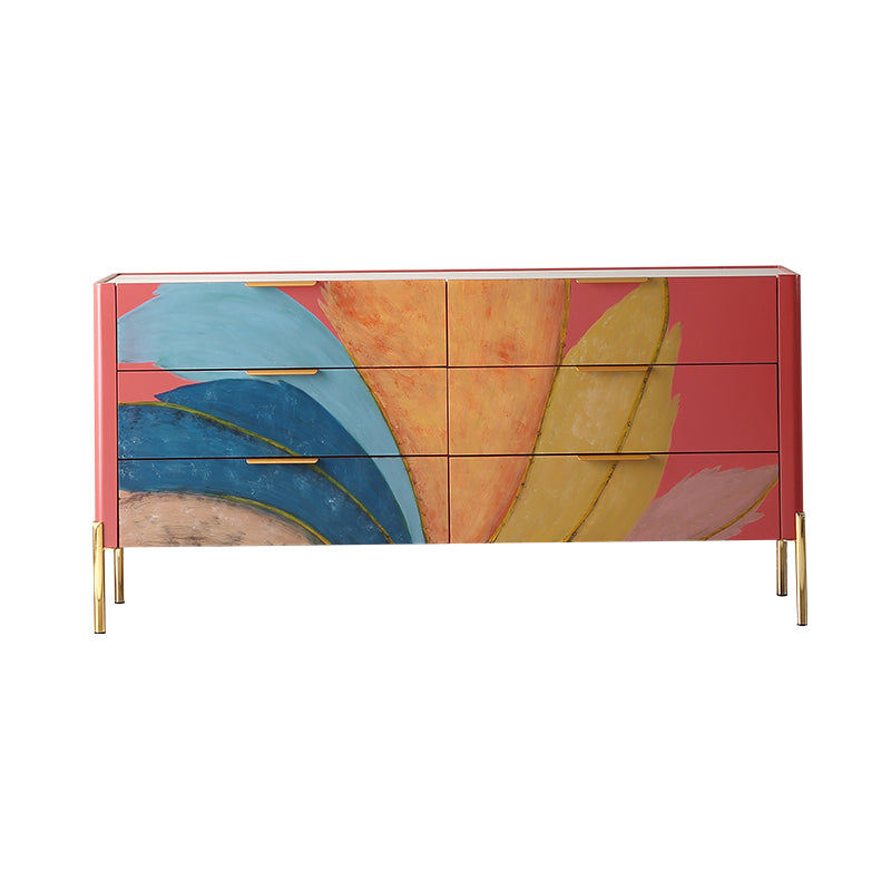 15.6-inch Width Modern Storage Chest Dresser Stone Storage Chest