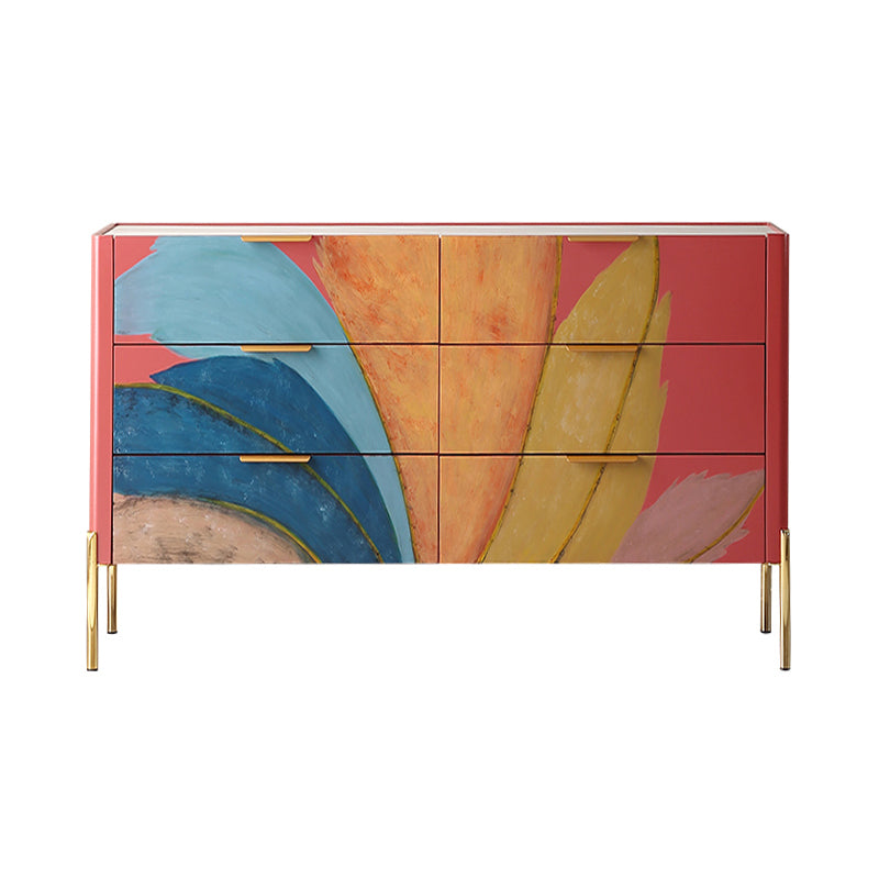 15.6-inch Width Modern Storage Chest Dresser Stone Storage Chest