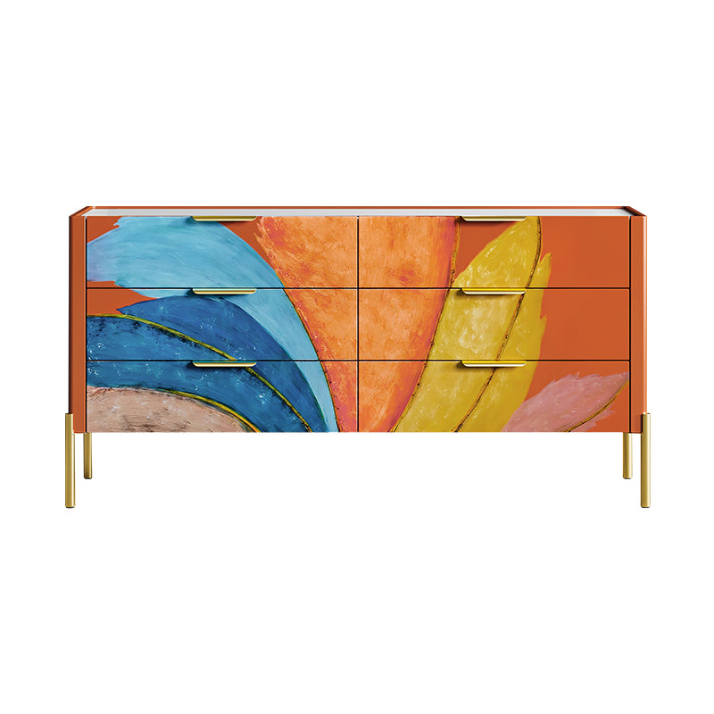 15.6-inch Width Modern Storage Chest Dresser Stone Storage Chest