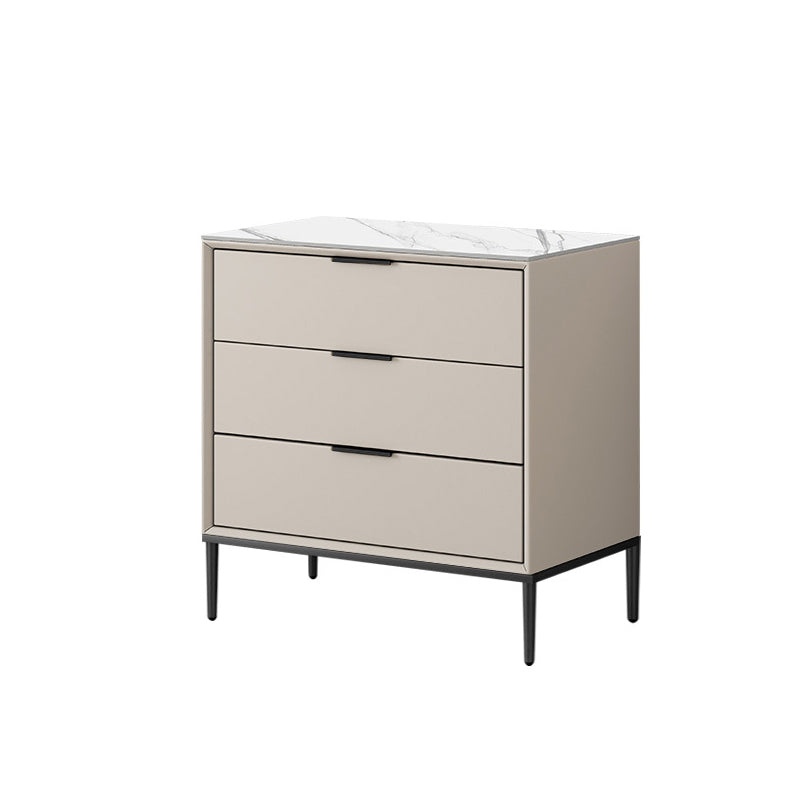 Contemporary Bedroom Storage Chest Vertical Chest with Drawers