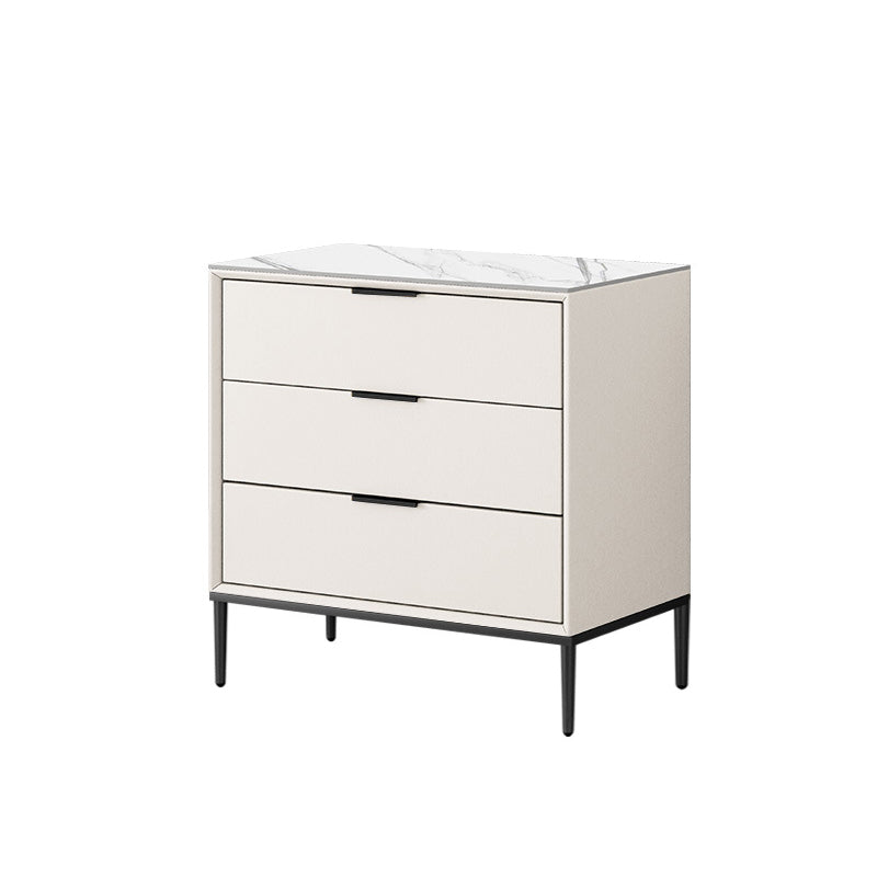 Contemporary Bedroom Storage Chest Vertical Chest with Drawers