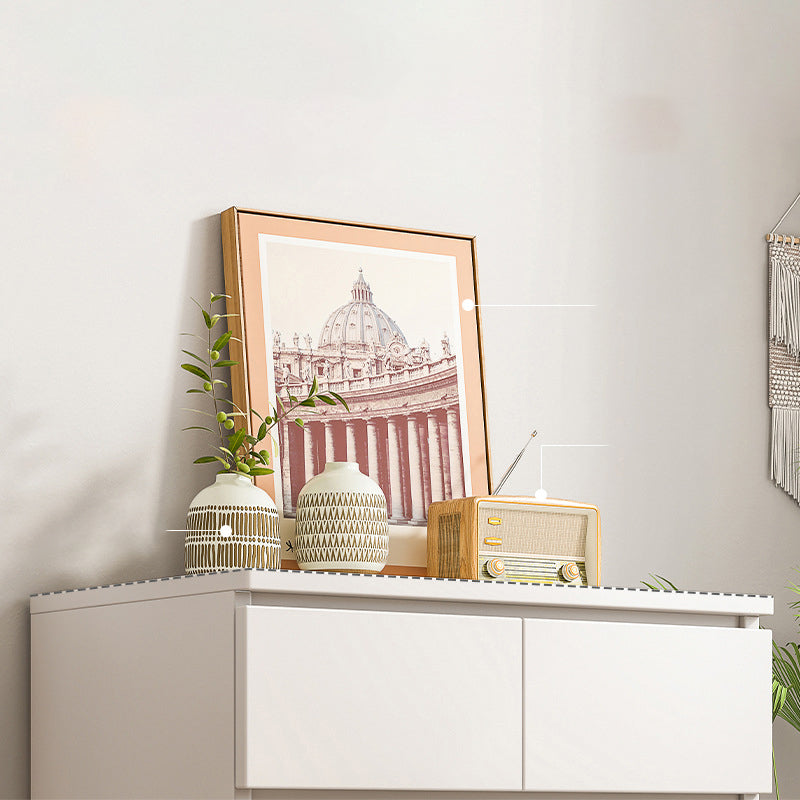 15.99-inch W Manufactured Wood Storage Chest Contemporary Dresser