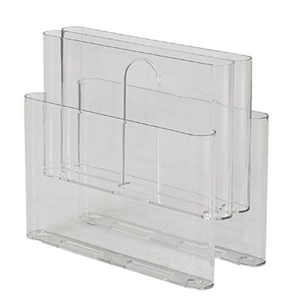 Contemporary Antique Finish Shelf Bookcase Plastic Book Shelf with Shelves