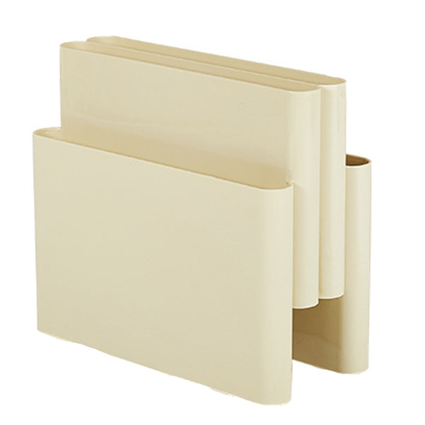 Contemporary Antique Finish Shelf Bookcase Plastic Book Shelf with Shelves