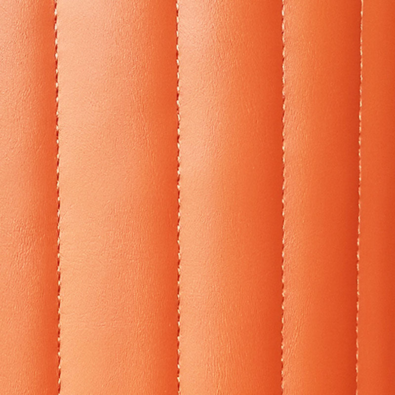 Whole Colored Ottoman Cylinder Shape Stain Resistant Faux Leather Ottoman