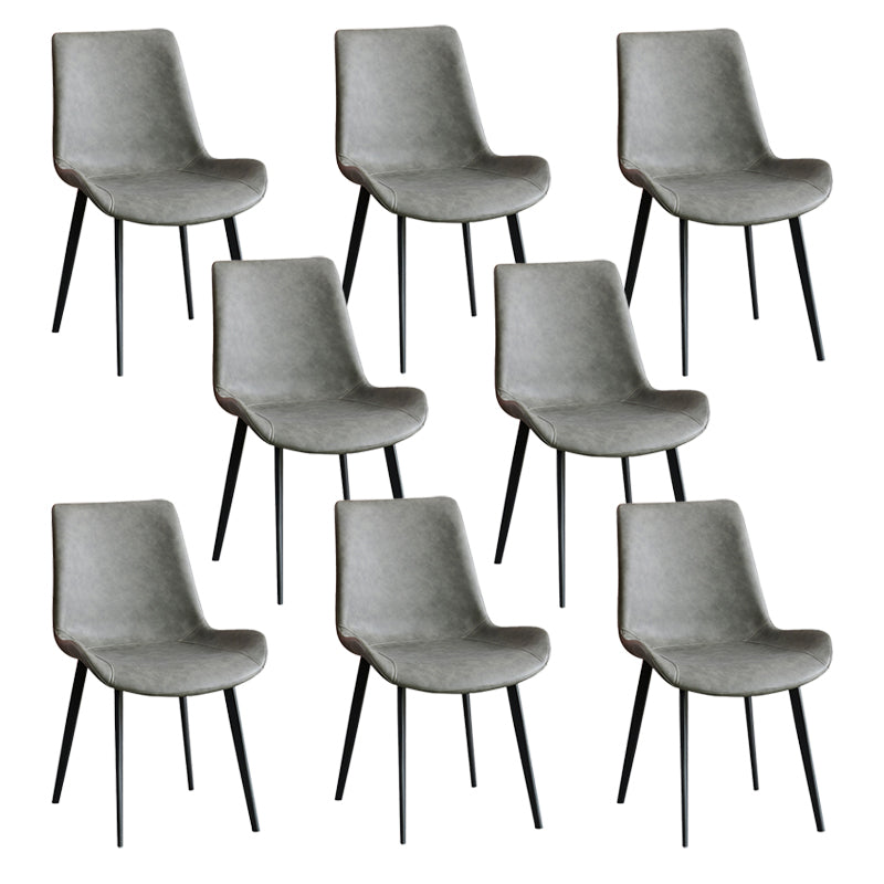 Upholstered Armless Dining Chair Parsons Dining Room Side Chair