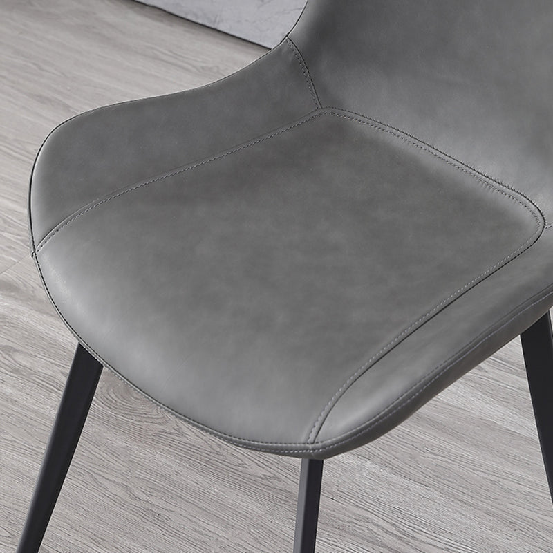 Upholstered Armless Dining Chair Parsons Dining Room Side Chair