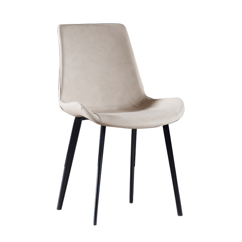 Upholstered Armless Dining Chair Parsons Dining Room Side Chair