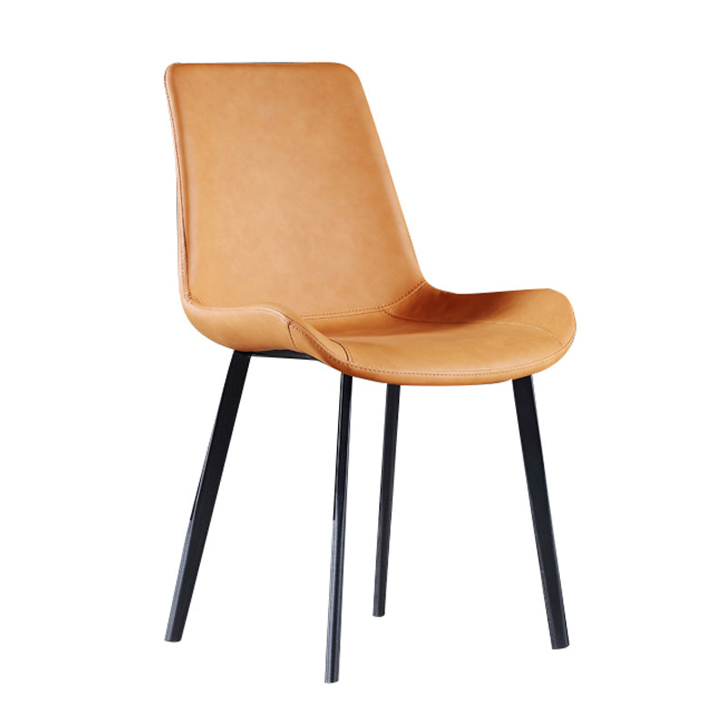 Upholstered Armless Dining Chair Parsons Dining Room Side Chair