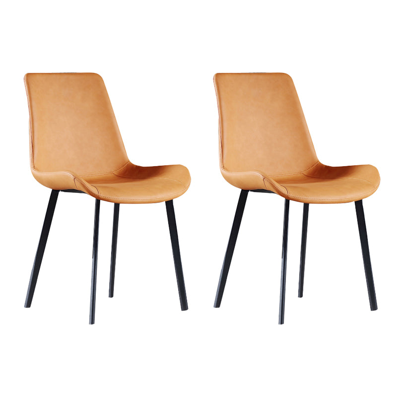 Upholstered Armless Dining Chair Parsons Dining Room Side Chair