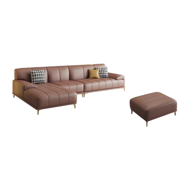 Pillow Top Arm Farmhouse Seating Dark Brown Living Room Settee