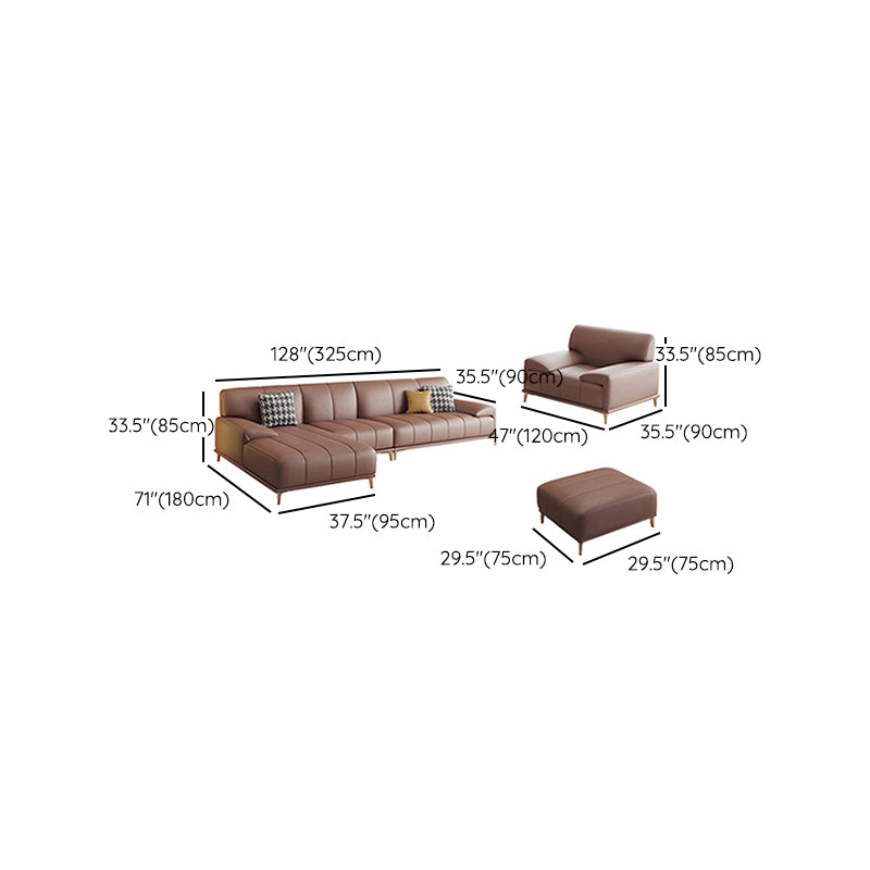 Pillow Top Arm Farmhouse Seating Dark Brown Living Room Settee