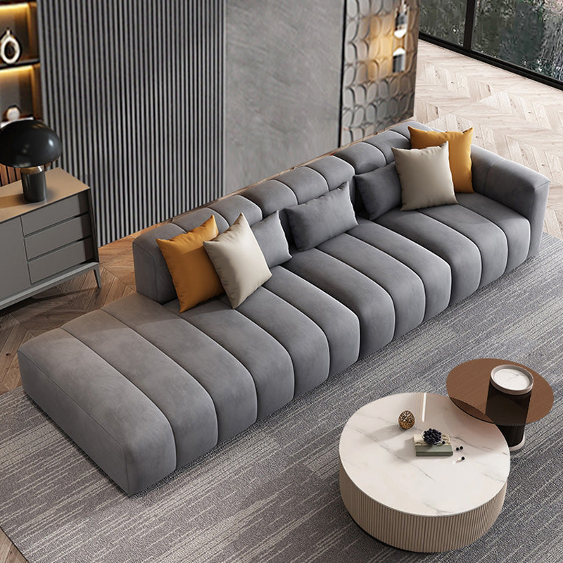 Biscuit Back Scandinavian Settee Living Room Standard Seating