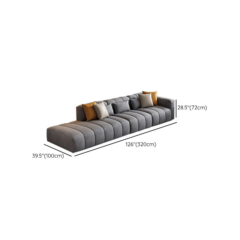Biscuit Back Scandinavian Settee Living Room Standard Seating