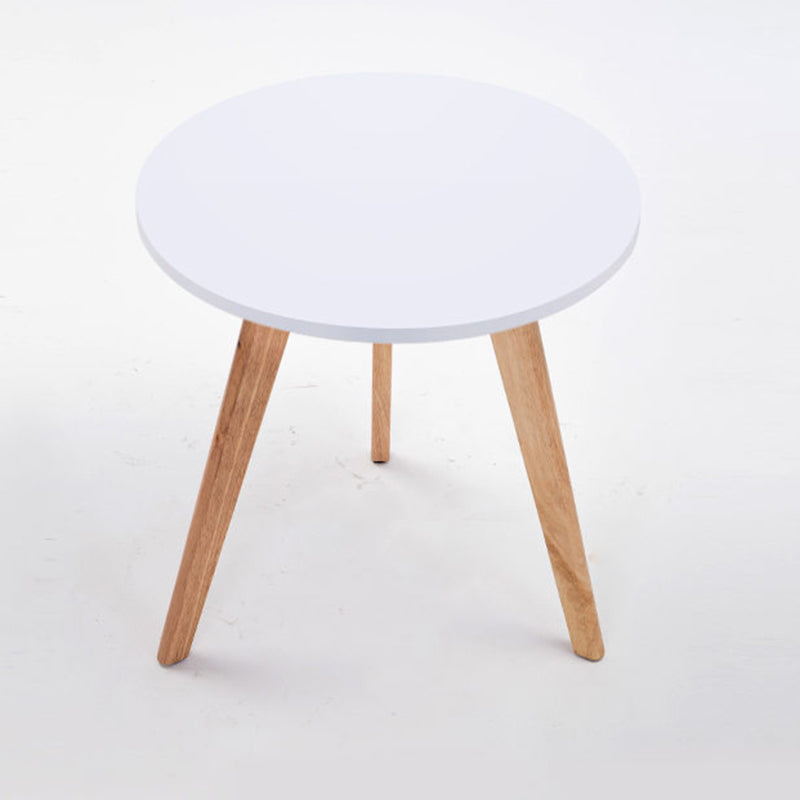 Contemporary Wooden Cocktail Table Round / Square / Triangle Top Coffee Table