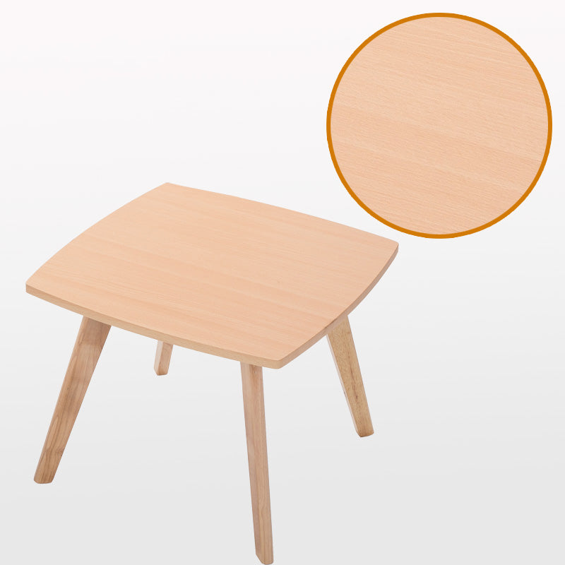 Contemporary Wooden Cocktail Table Round / Square / Triangle Top Coffee Table