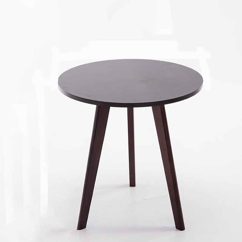 Contemporary Wooden Cocktail Table Round / Square / Triangle Top Coffee Table