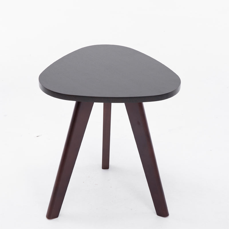 Contemporary Wooden Cocktail Table Round / Square / Triangle Top Coffee Table