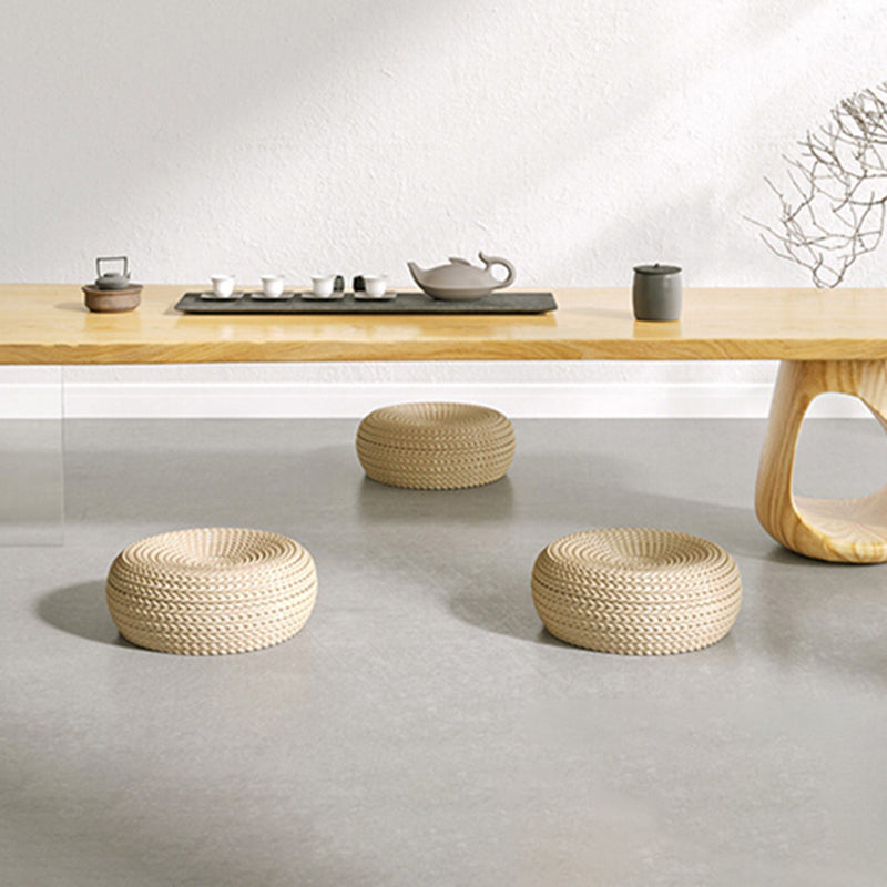 Contemporary 1 Single Coffee Cocktail Table in Pine Wood with 2 Legs