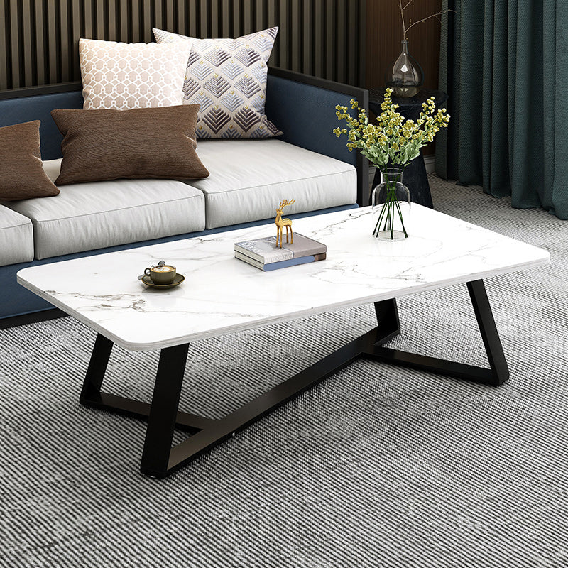 Rectangular Modern Simple Coffee Table 1 Single Cocktail Table for Home