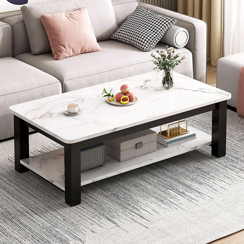Rectangular Modern Simple Coffee Table 1 Single Cocktail Table for Home