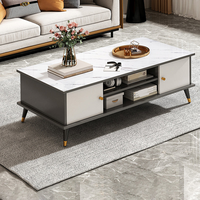 Rectangular Modern Simple Coffee Table 1 Single Cocktail Table for Home