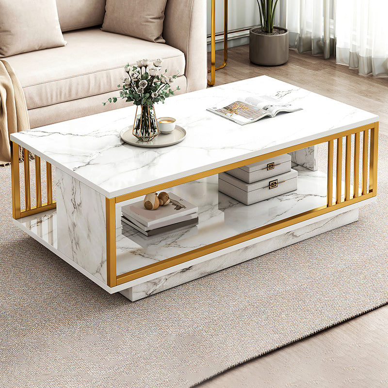 Rectangular Modern Simple Coffee Table 1 Single Cocktail Table for Home