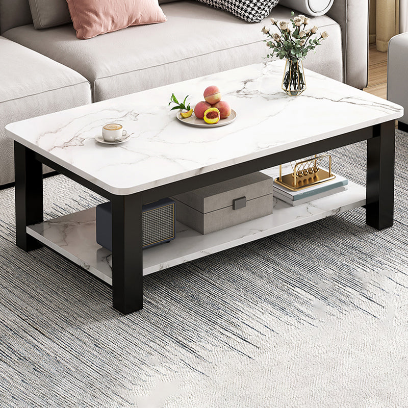 Rectangular Modern Simple Coffee Table 1 Single Cocktail Table for Home