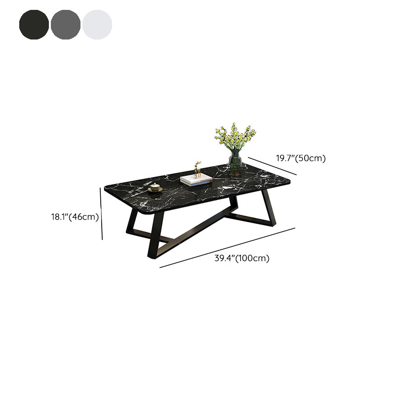 Rectangular Modern Simple Coffee Table 1 Single Cocktail Table for Home